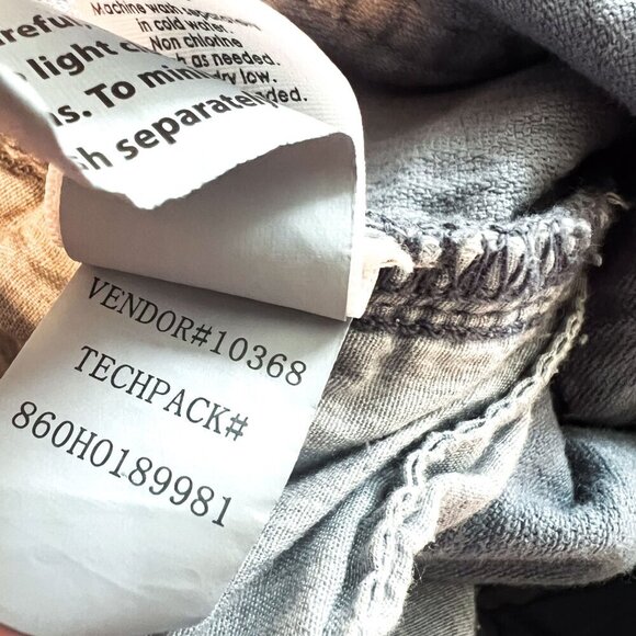 PacSun Dusty Blue Corduroy Mom Jeans 26/8 - Picture 13 of 14